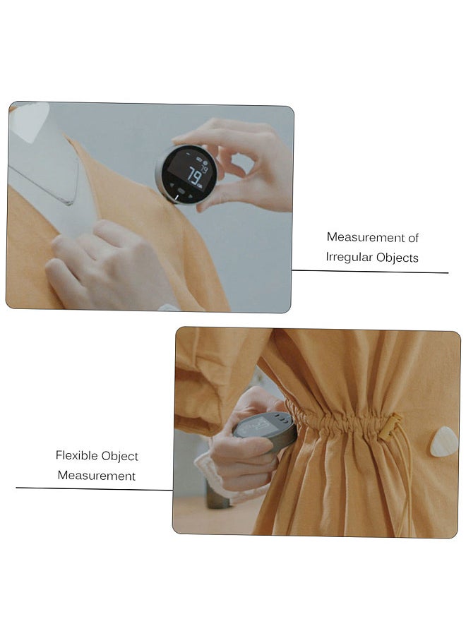 Little Q 8 in 1 Electronic Ruler LCD Display Range Finder 99m High Accuracy Handheld Length Measuring Tool Long Standby Rechargeable Ruler