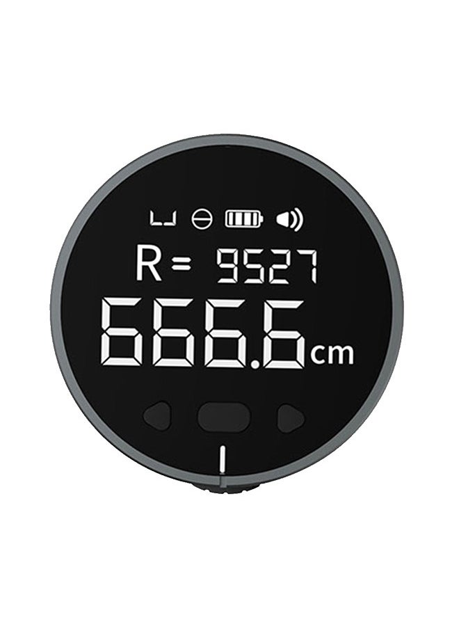 Little Q 8 in 1 Electronic Ruler LCD Display Range Finder 99m High Accuracy Handheld Length Measuring Tool Long Standby Rechargeable Ruler