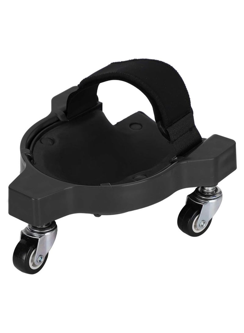General Rolling Knee Pads Multifunctional Sliding Knee Pad Labor-Saving Kneeling Pad with Wheel Adjustable Strap Knee Roller for Painting Auto Repair  - Image 1