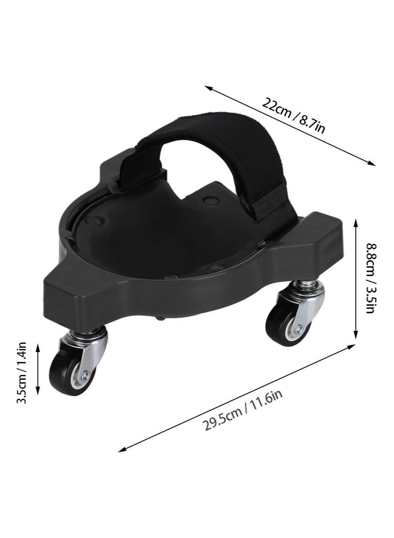 General Rolling Knee Pads Multifunctional Sliding Knee Pad Labor-Saving Kneeling Pad with Wheel Adjustable Strap Knee Roller for Painting Auto Repair  - Image 5