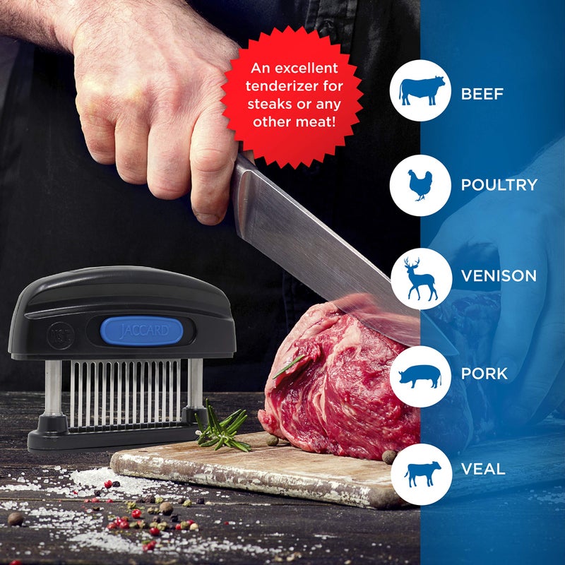 Jaccard Jcs 15-Blade Meat Tenderizer  Simply Better Meat Tenderizer  Stainless Steel Columns/ Removable Cartridge  Nsf Approved  Black - Image 5
