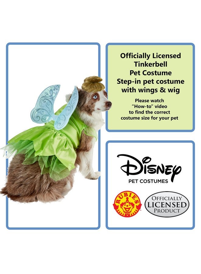 Rubies Disney Peter Pan Tinkerbell Pet Costume, Large - Image 2