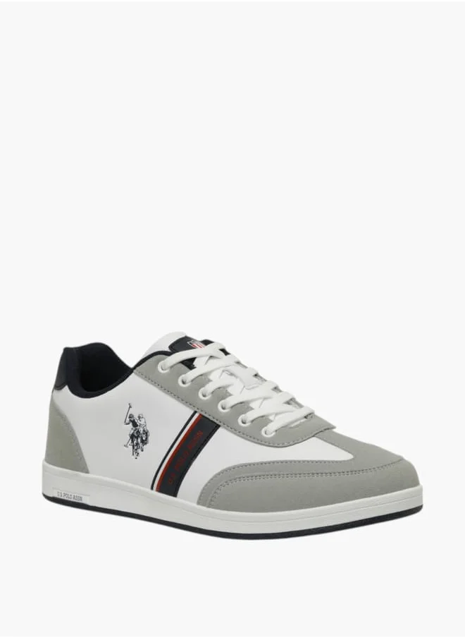 U.S. Polo Assn. Men's Panelled Lace-Up Sneakers