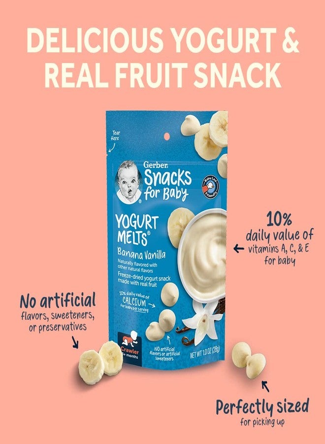 Gerber Snacks for Baby Variety Pack, Yogurt Melts, Puffs and Lil Crunchies (Set of 9) - Image 2