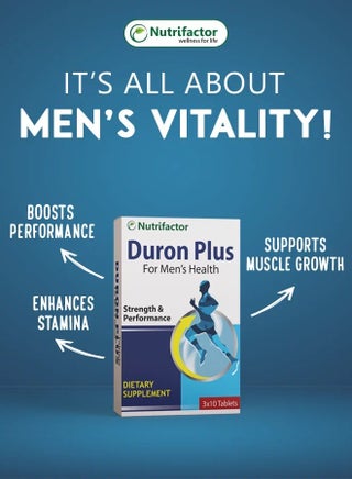 Duron Plus - Dietary Supplement for Stamina & Performance - Avena Sativa Extract, L-Arginine & L-Citrulline for Strength and Performance (30 Tablets) - view 3