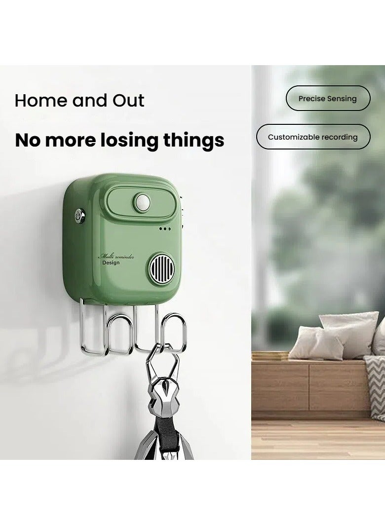 عام مُنذِر صوتي ذكي بالكامل للشخاص في سن العجوز والشباب المتقدم لكي لا ينسوا حمل المفاتيح أو إغلاق النوافذ والأبواب عند الخروج من المنزل. - Image 1