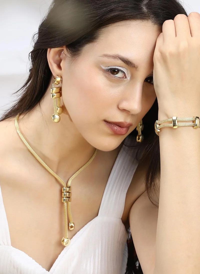 SOHI Tasseldrop Artificial Jewellery Set