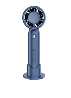 Turbine Handheld Small Fan, Portable And Silent, Portable USB Rechargeable Bladeless Desktop Mini Electric Fan. Portable Handheld Fan, 3 Speeds, Ultra-Quiet, Up To 8 Hours Long Use Time, Small Persona
