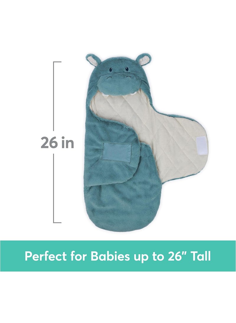 GUND Oh So Snuggly Blanket Wrap Hippo  - Image 4