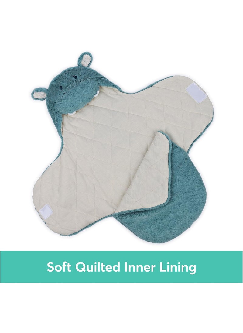GUND Oh So Snuggly Blanket Wrap Hippo  - Image 5