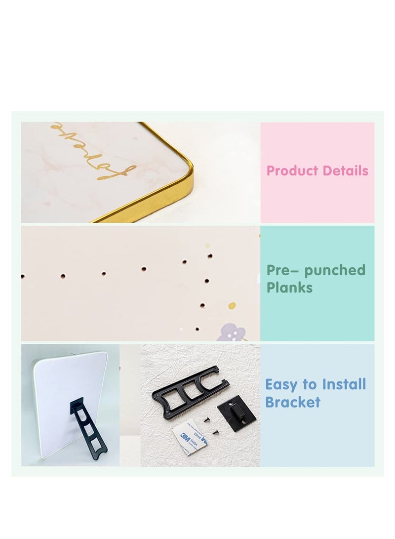 طقم فن خيوط الزهور DIY للأطفال والبالغين حرف إبداعية للعطلات مع زهور مجففة لتزيين المنزل - Image 5