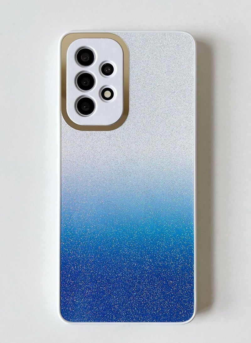 Loquat Acrylic Gradient Glitter Powder Samsung Phone Case