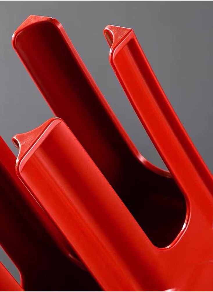 Generic High Quality Cup and Lid Organizer - Red  - Image 2