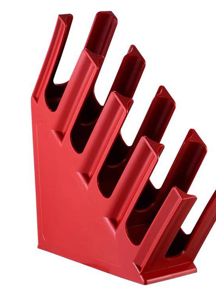 Generic High Quality Cup and Lid Organizer - Red  - Image 1
