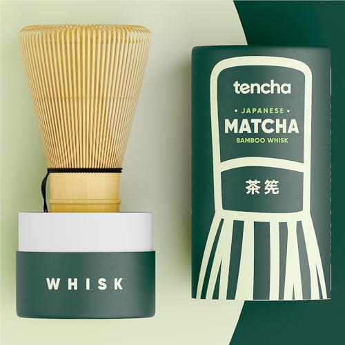 Tencha Japanese Handmade Bamboo Matcha Whisk (Chasen) – Traditional Bamboo Tool for Whisking Matcha & Hojicha - Image 1