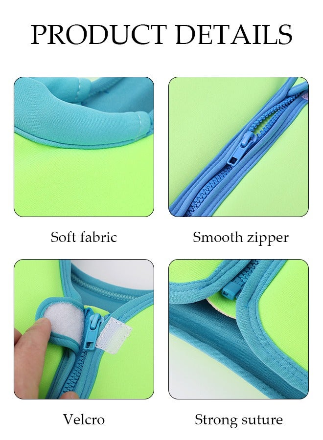 DUNISO Kids Swim Vest Float Toddler Learn-to-Swim Floatation Jackets Training Vest for Boys Girls Swimwear Toddler Flotaties Swimming Pool Vest Suitable for Age 2 to 6 Years 7-15kg - Image 5