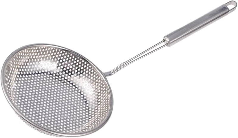 Stainless Steel Ladle Skimmer Spoon Strainer For Hot Pot Cooking And Oil Filtering - Image 1