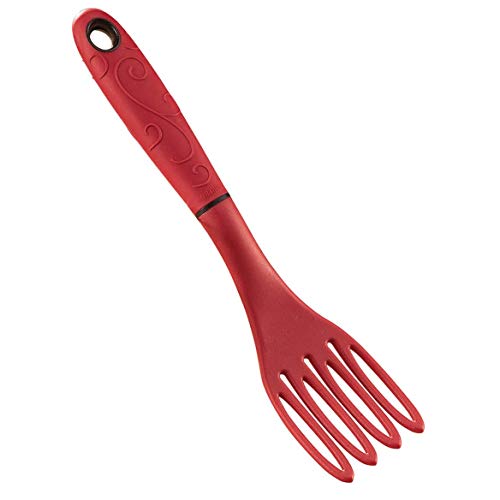 Norpro Grip EZ Fiskie Red Santoprene Combination Fork and Whisk