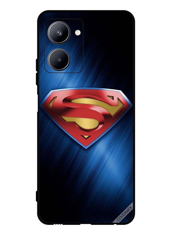 Covernex Protective Case Cover For Realme C33 Superman Logo - Image 1