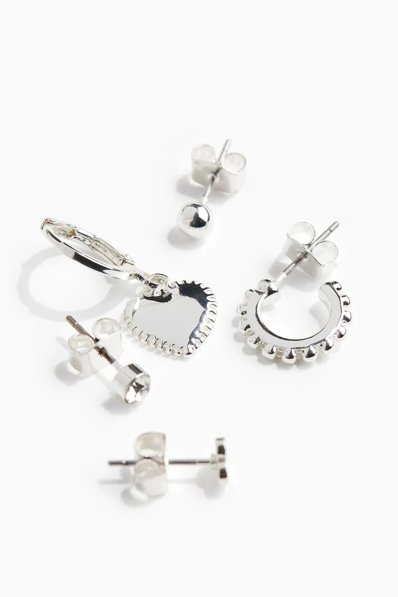 H&M 5 pairs earrings