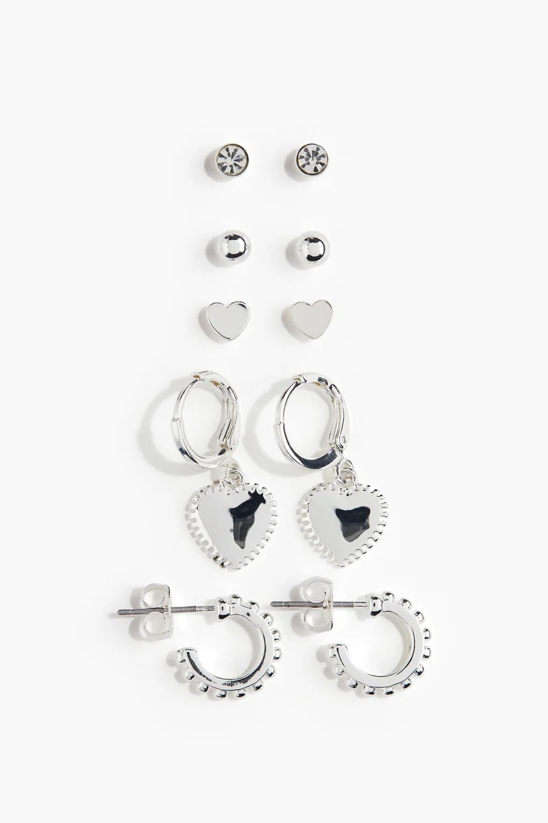 H&M 5 pairs earrings
