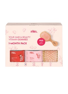 Rite GIFT SET HAIR + GLOW sugar free gummies rite  - Image 1
