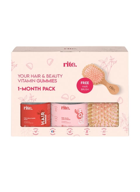 GIFT SET HAIR + GLOW sugar free gummies rite