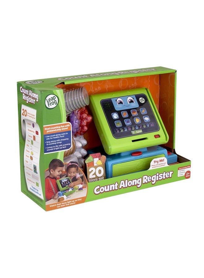 Leapfrog Count Along Till Educational Interactive Toy Shop With 20-Piece Pretend Play Set, Teaches Numbers, Counting And Colours, Toy For 2 3 4 Years Girls & Boys, Green - Image 4
