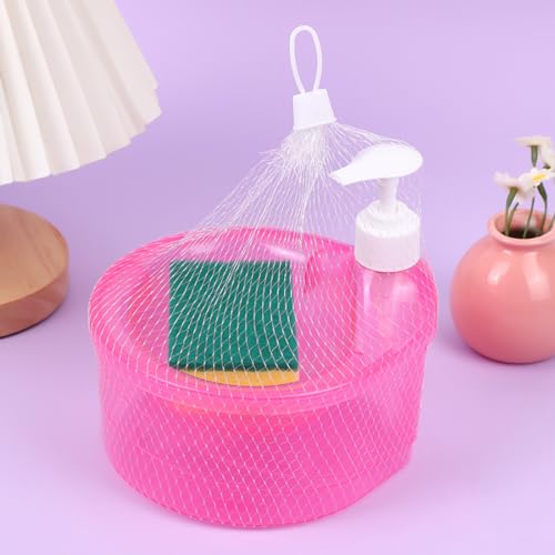 SUKHAD Plastic Double Layer Liquid Soap Dispenser With Pump And Sponge | 15 X 16 X 17 Cm | Multi-Color - Image 2