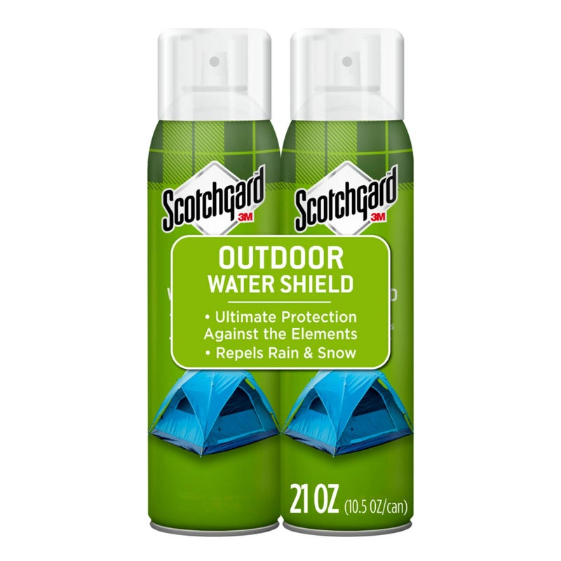 Scotchgard Outdoor Water Shield, Water Repellent Spray for Outdoor Fall and Winter Gear and Patio Furniture, Fabric Spray for Protection Against the Rainy Fall Weather, 21 Ounces (2 Cans) - Image 2