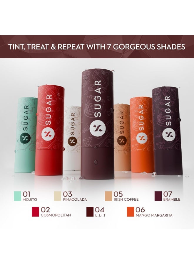 SUGAR Cosmetics Tipsy Lips Moisturing Balm with Vitamin E, Shea Butter and Jojoba Oil | Tinted Lip Balm with SPF | Lip Protection & Nourishment | 4.5gm - 02 Cosmopolitan - Image 5