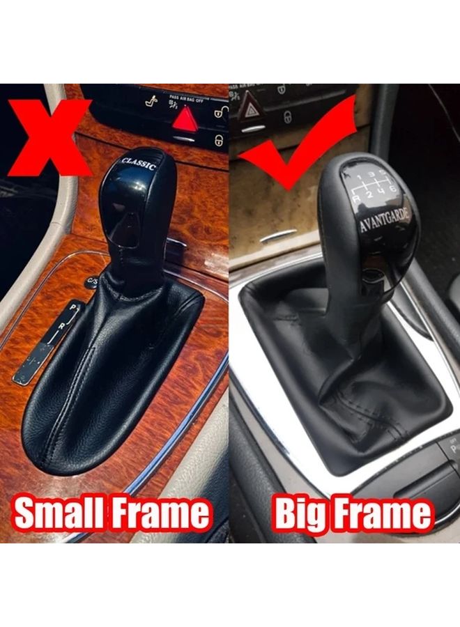 Elegance Black 6 Speed Shift Knob Gear Head For Mercedes E Class W211 S211 2002 2009 - Image 3