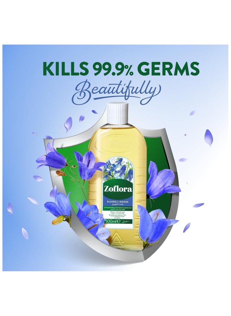 زوفلورا مطهر مركز متعدد الاغراض برائحة غابات البلوبيل 500مل - Image 2