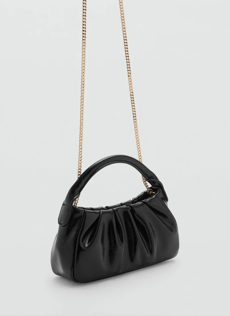 MANGO Quilted Chain Bag