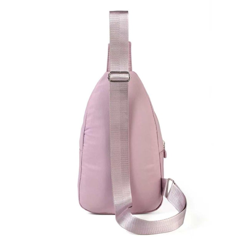 AOSTIHOT Crossbody Small Sling Backpack Sling Bag for Women, Chest Bag Daypack Crossbody for Travel Sport Running Hiking Purple - Image 4