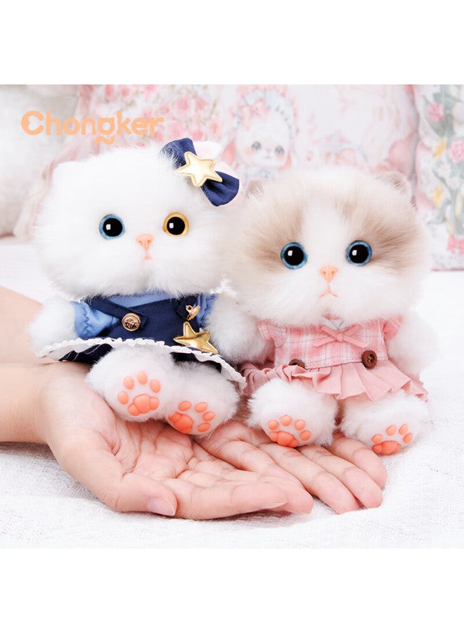 Chongker Chongke Cat Plush Toy Keychain Magnet Pendant Mbti Birthday New Year Gift - Ragdoll Cat - Image 2