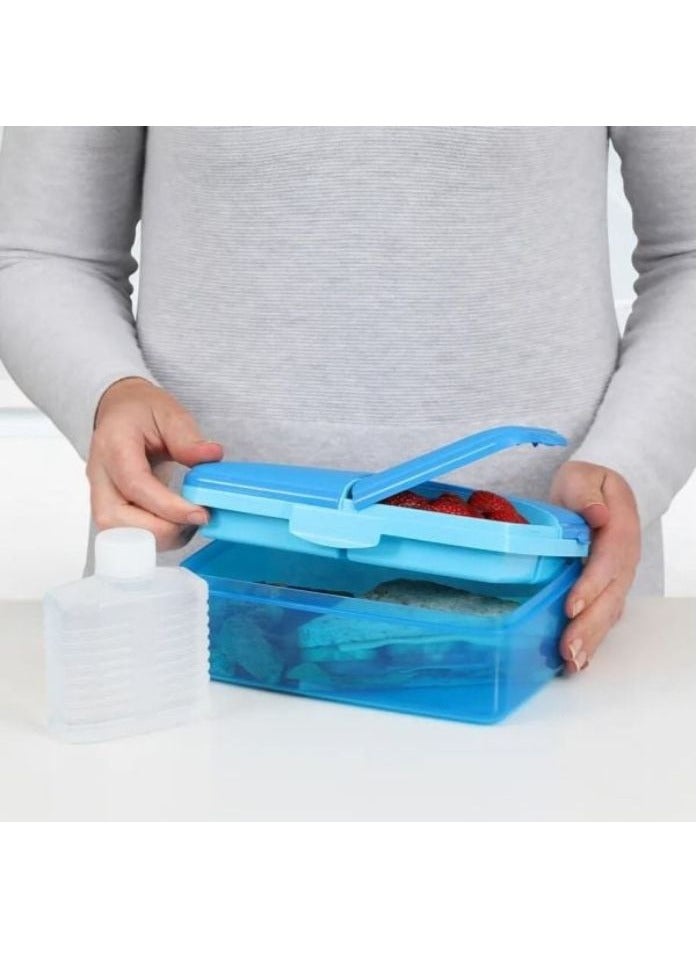 Sistema Lunch Box Lunch Slimline Quaddie 1.5 L BPA Free - Image 2