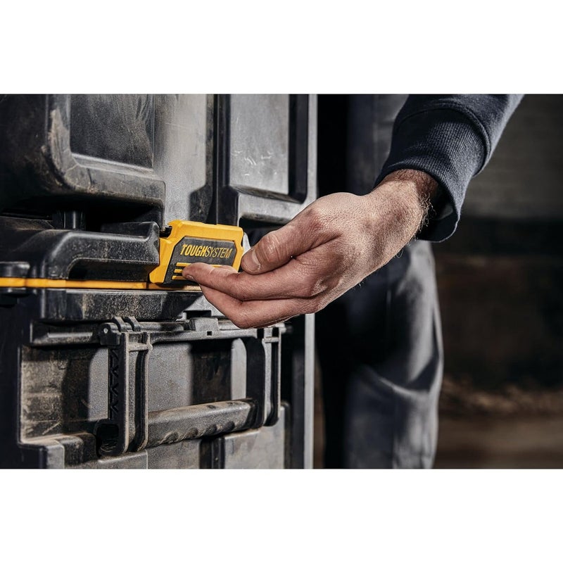 DEWALT DWST83342-1 5.4kg TOUGHSYSTEM BOX 2.0 - DS400, 50 Kg Load Capacity, IP65 Rated for Dust & Water Resistance, Metal Wire Front Latches, Ideal for Easy & Convenient Storage, 55.4 x 37.1 x 40.8 cm - Image 2