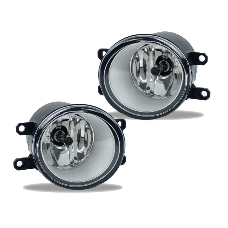 Fog Lights Compatible with Toyota RAV4 Camry Corolla Highlander Matrix Prius Solara Yaris GS350 HS250h LX570 RX350 RX450h with H11 12V 55W Bulbs