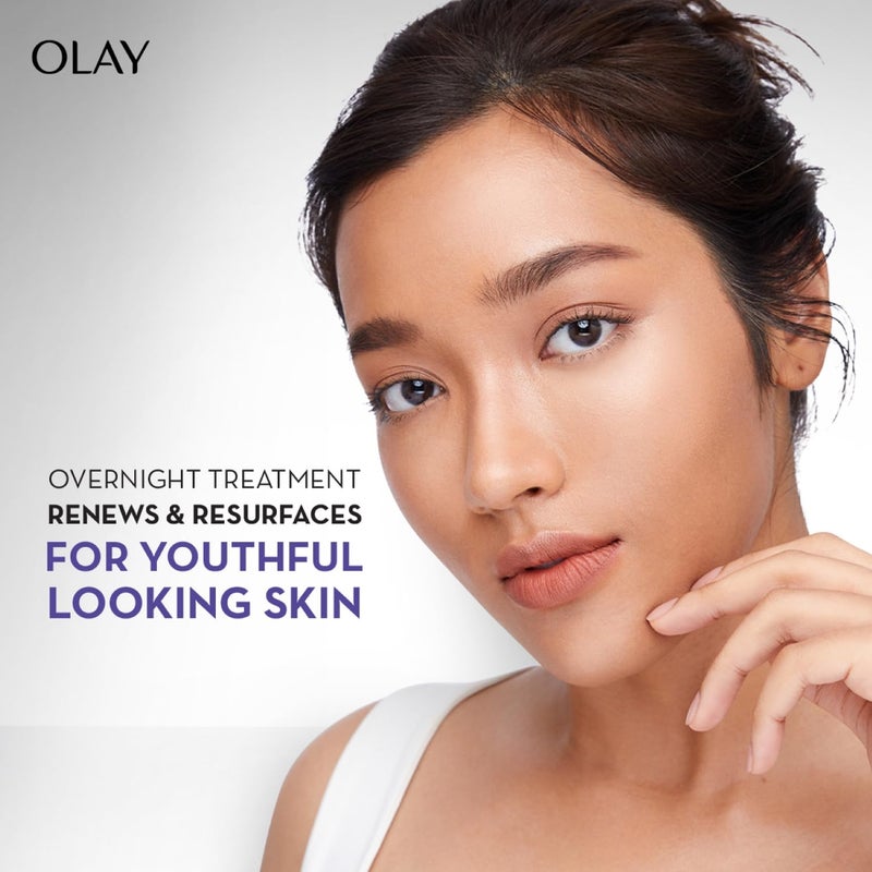 Olay Regenerist Retinol 24 Night Cream l Renews and Resurfaces Skin Overnight l No Redness or Irritation  Fragrance Free l Normal Oily Dry and Combination Skin l 50g - Image 2