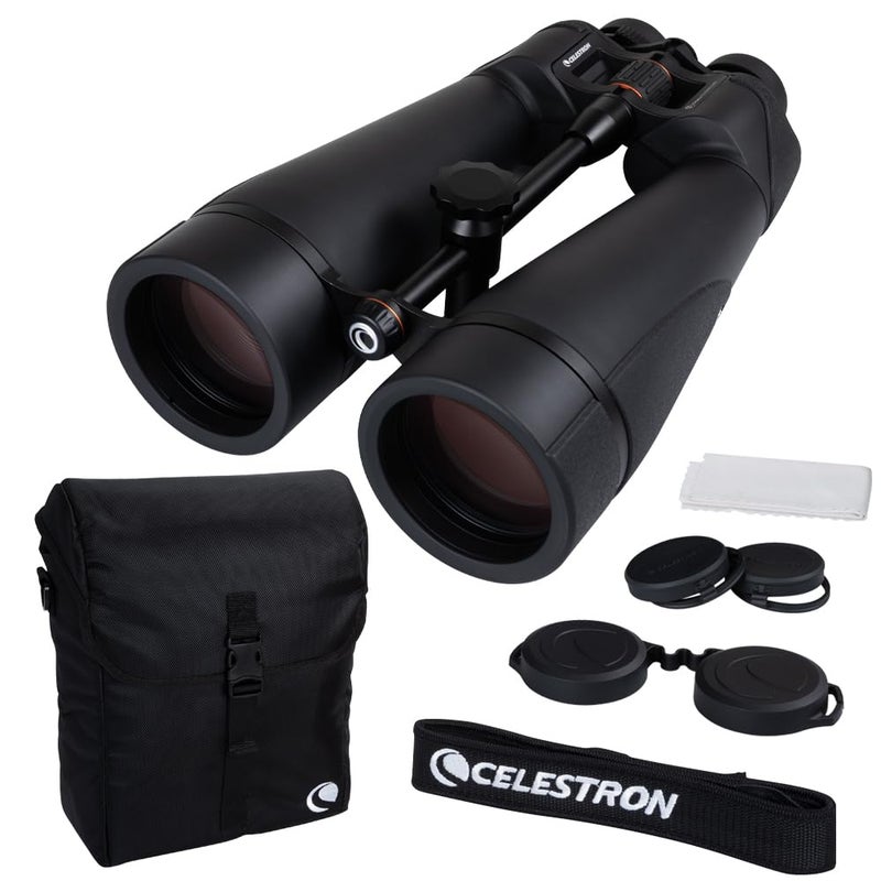 Celestron Celestron – SkyMaster Pro ED 20x80 Binocular – Astronomy Binocular with ED Glass – Large Aperture for Long Distance Viewing – Fully Multi-coated XLT Coating – Tripod Adapter and Carrying Case Included  - Image 1