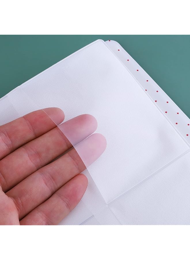 erorex 128 Pockets Mini Photo Album Fits For Fujifilm Instax Mini 11 Mini 9 Mini 8 Mini 90 Mini 25 Polaroid Snap Pic 300 Kodak Mini 3 Inch Film Smokey White - Image 4