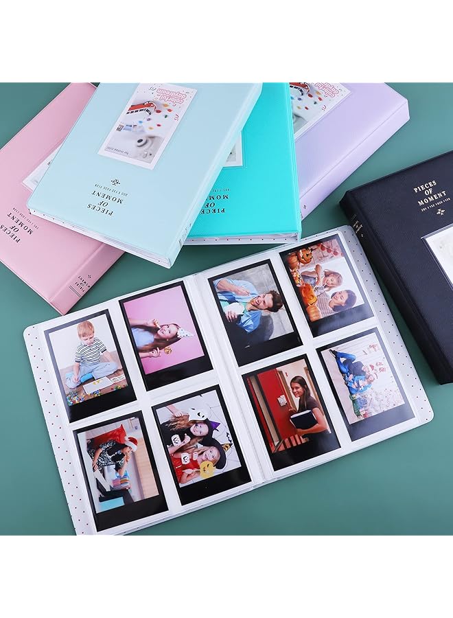 erorex 128 Pockets Mini Photo Album Fits For Fujifilm Instax Mini 11 Mini 9 Mini 8 Mini 90 Mini 25 Polaroid Snap Pic 300 Kodak Mini 3 Inch Film Smokey White - Image 2