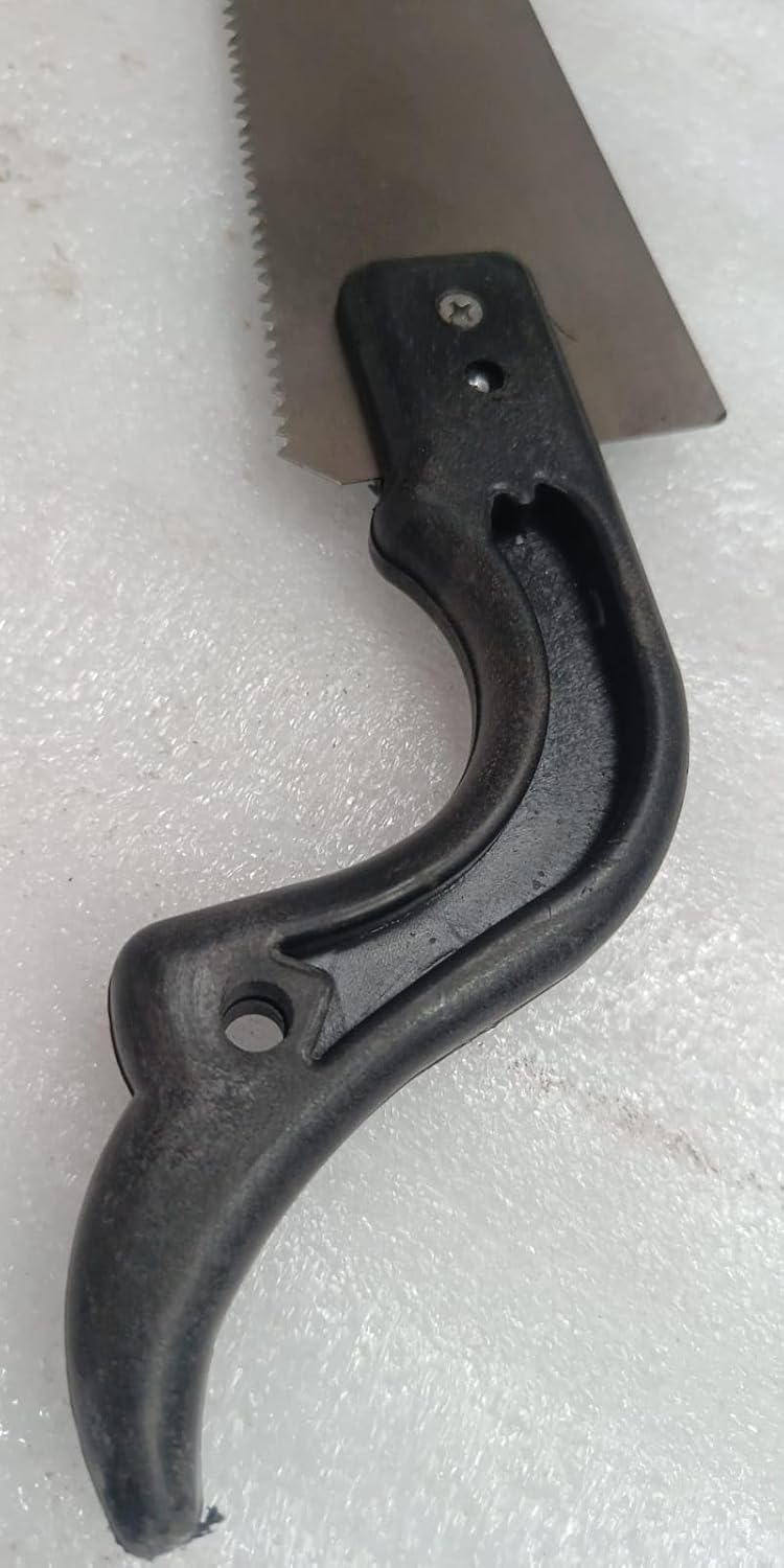 GENERIC 12 inch HandsawHacksaw or RIPSAW For Craftsmen and DIY To Cut All Types Of Wood size 12 inch 1 foot 30 cm orange handle - Image 3