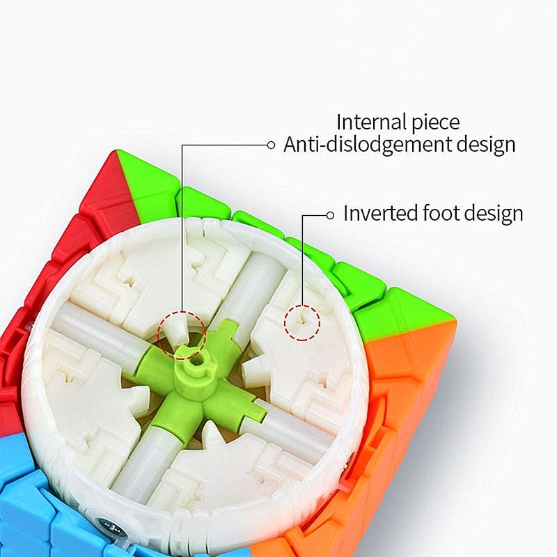 LiangCuber QY Qifan S 6x6 Speed Cube Stickerless QiFan S2 Magic Cube 6x6x6 Puzzle Cubes Toy - Image 2