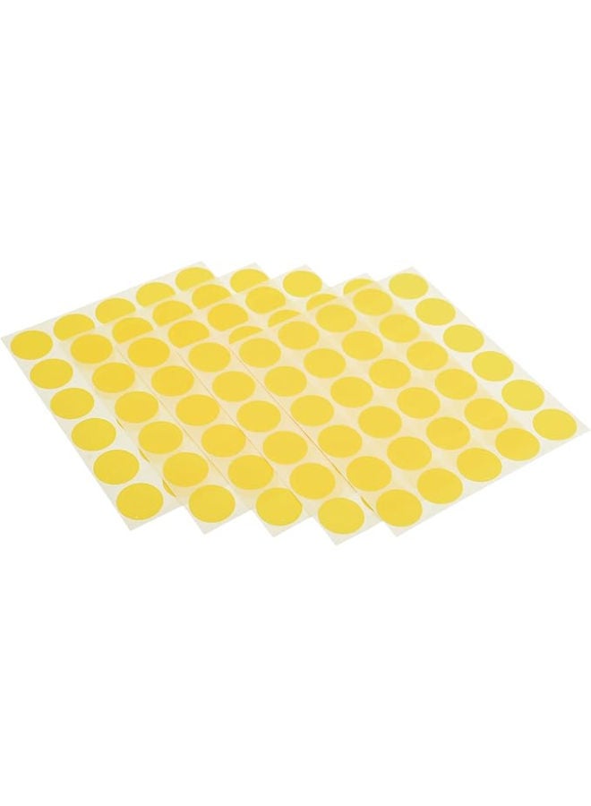 El Manar Bold Dynamic Round Adhesive Label Sticker, 25 mm With Premium Material Suitable For Home, School And Office - Image 1