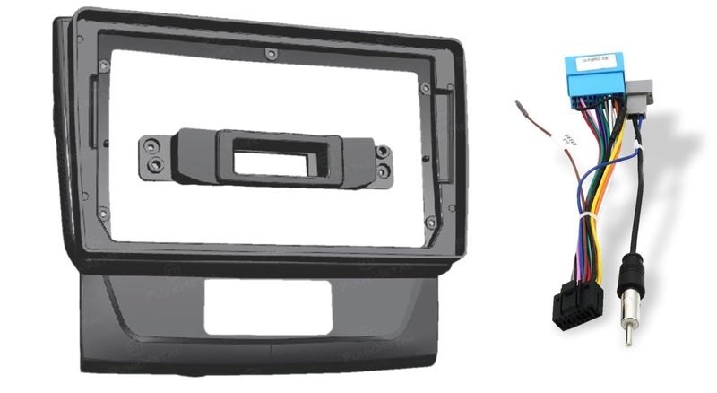 Audio Wheels Car Mount Android Frame ABS300 Plastic Material 9 inch with Wiring (Maruti Alto K10) - Image 4