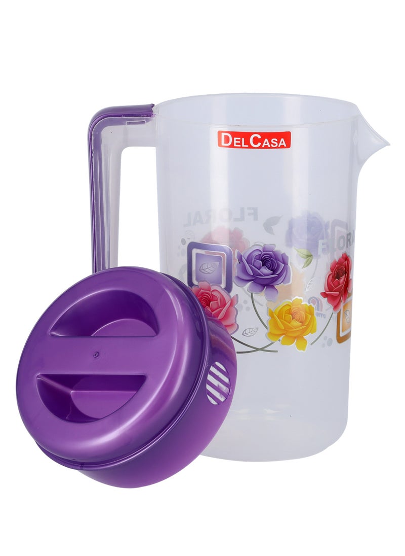 DELCASA Delcasa DC1495 Water Jug with 4 Glasses  - Image 2