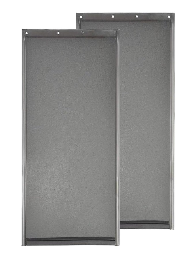 AMZOO Medium Replacement Dog Door Flap Compatible with PetSafe Measures 8 1/8” x 12 7/8” PAC 11-11038（2 Packs） - Image 1