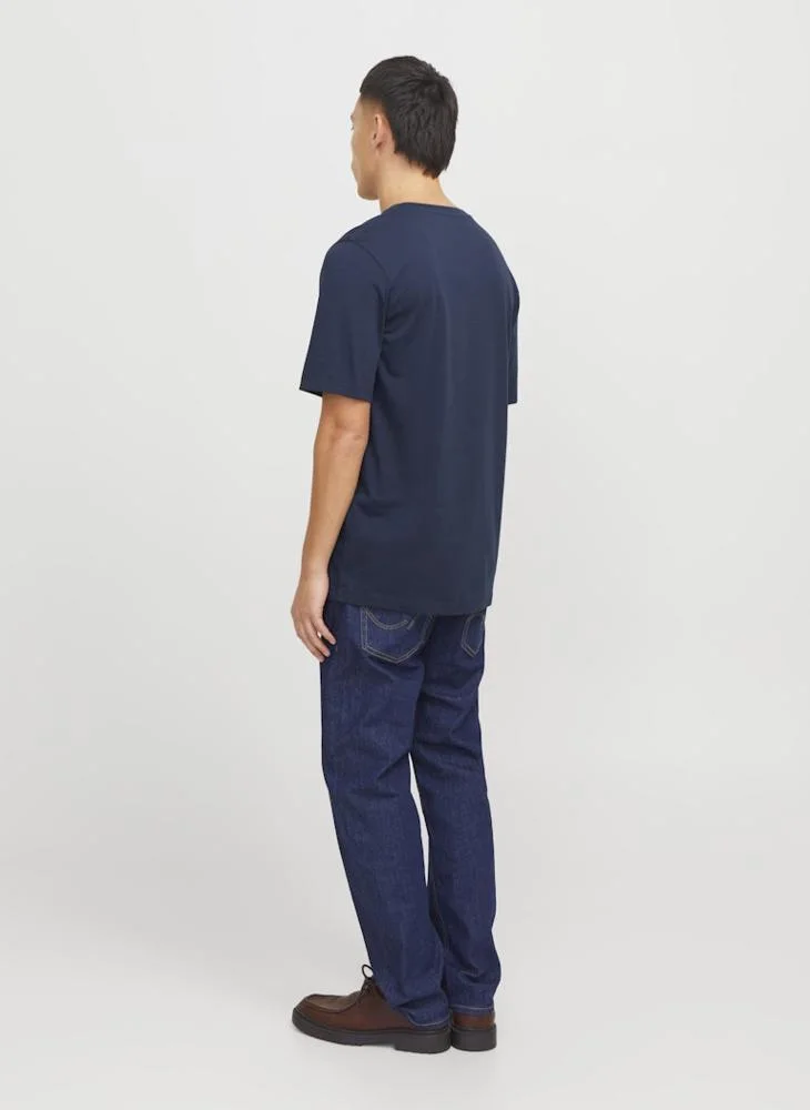 JACK & JONES Logo Crew Neck T-Shirt